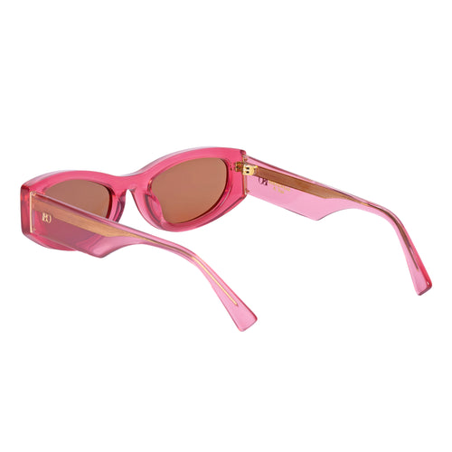 RZA Transparent Pink oversized designer sunglasses Australia