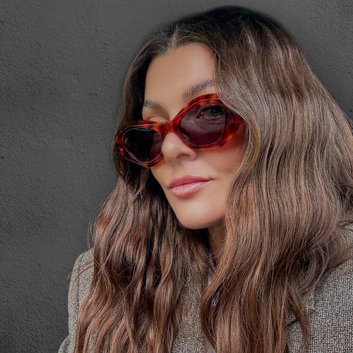 Rufus Burnt Havana Oversized Designer Sunglasses Australia