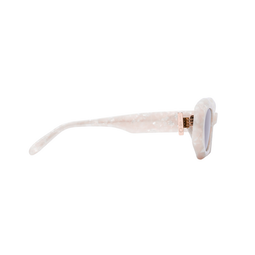 Rufus Pearl White Designer Sunglasses Luxury Acetate Frame