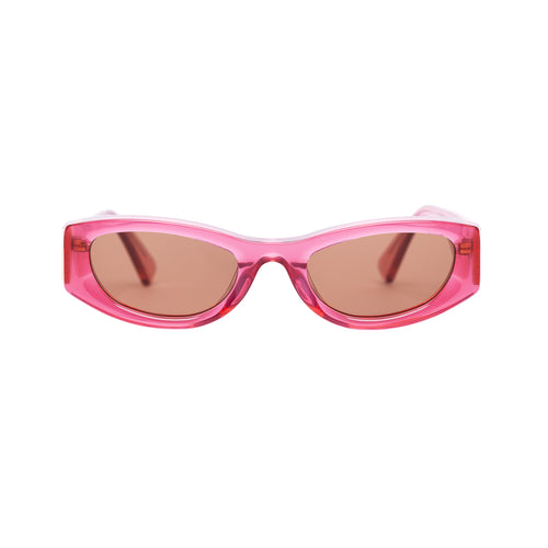 RZA Transparent Pink Oversized Designer Sunglasses Australia