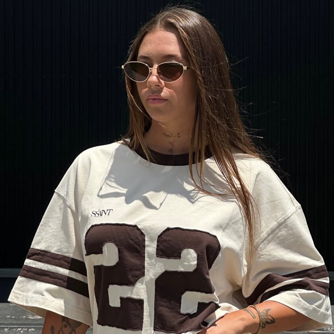 Zephyr Gold Frame Cat-Eye Sunglasses With Brown Lens