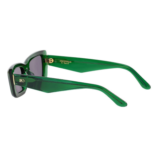 'Zaii II' ft. Transparent Green w. Black Lens