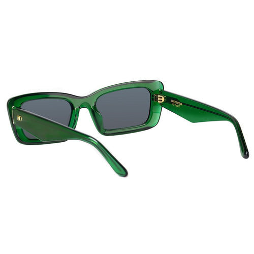 'Zaii II' ft. Transparent Green w. Black Lens