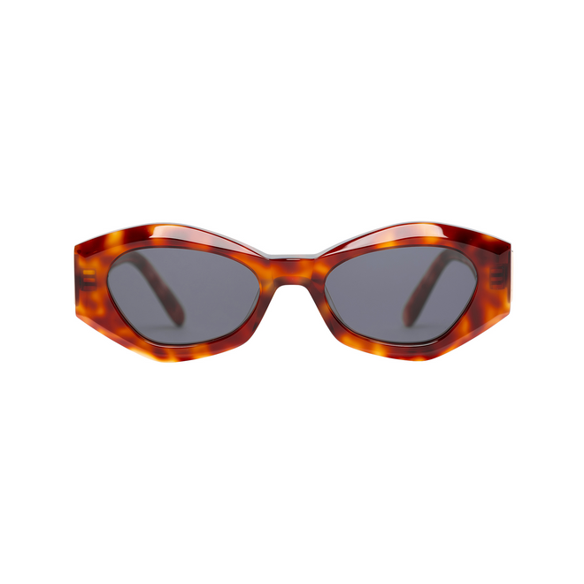 Rufus Burnt Havana Oversized Designer Sunglasses Australia