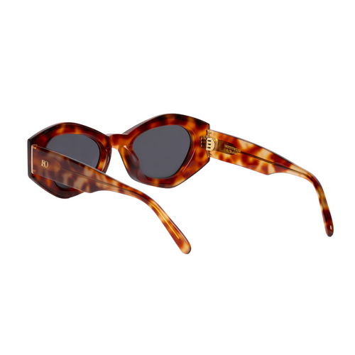 Rufus Burnt Havana Oversized Designer Sunglasses Australia