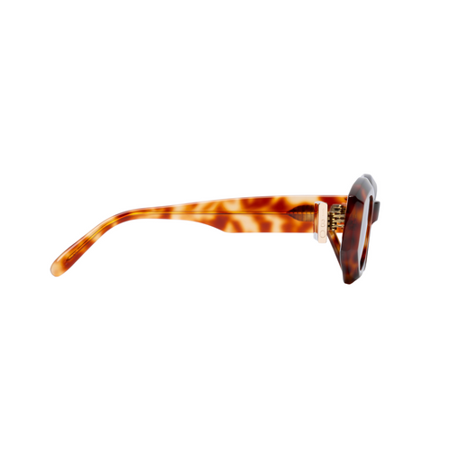 Rufus Burnt Havana Oversized Designer Sunglasses Australia