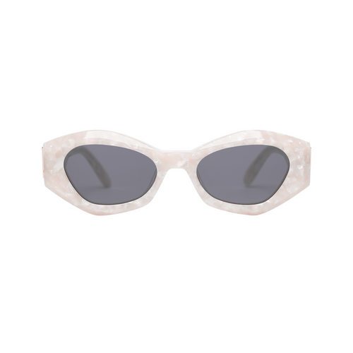Rufus Pearl White designer sunglasses luxury acetate frame