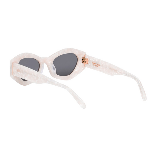 Rufus Pearl White designer sunglasses luxury acetate frame
