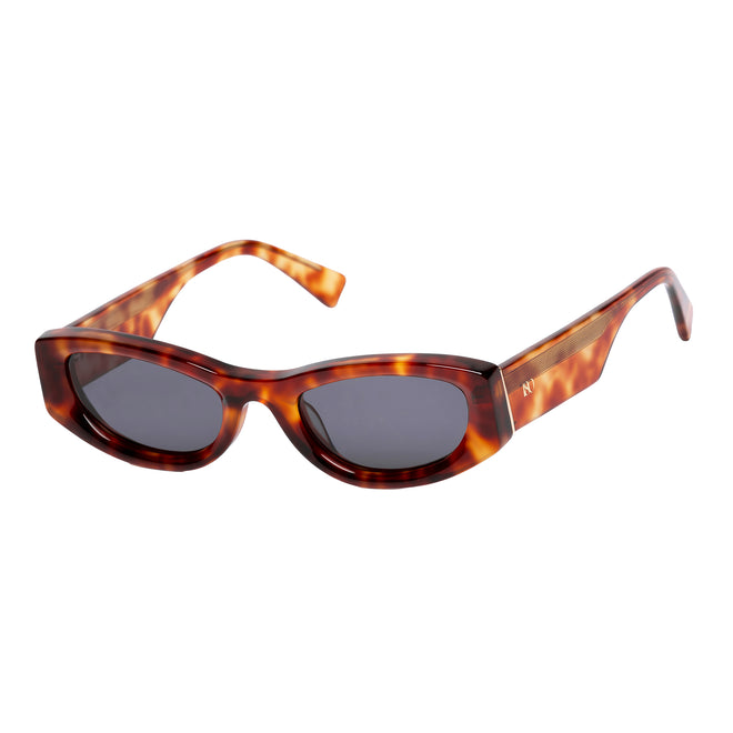 Rza Burnt Havana oversized designer sunglasses Australia