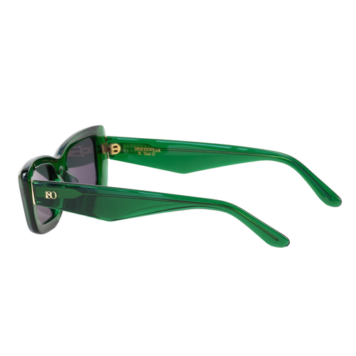 'Zaii II' ft. Transparent Green w. Black Lens